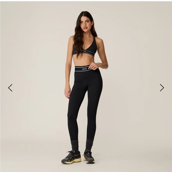 Kith Women's Charcoal Leggings - Picture 1 of 2